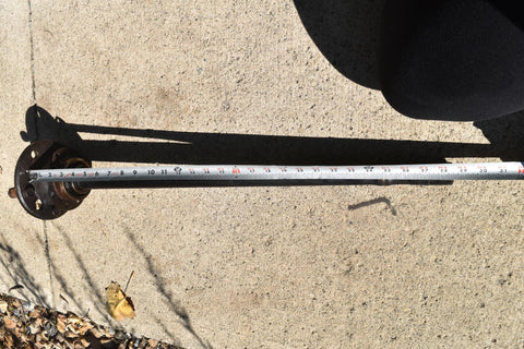 1958 Cadillac Series 75 Limo Rear Left Driver Axle Commercial Chassis 58