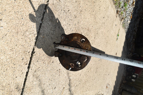 1958 Cadillac Series 75 Limo Rear Left Driver Axle Commercial Chassis 58