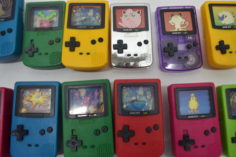LOT OF 17 BURGER KING GAMEBOY COLOR TOYS POKEMON