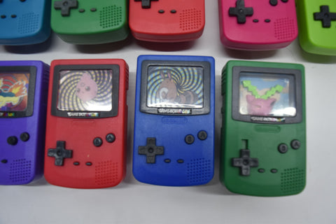 LOT OF 17 BURGER KING GAMEBOY COLOR TOYS POKEMON