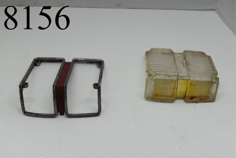 1971 Chevrolet Chevelle Malibu El Camino Turn Signal Lamp Lens Chrome RH 3982490