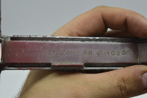 1971 Chevrolet Chevelle Malibu El Camino Turn Signal Lamp Lens Chrome RH 3982490