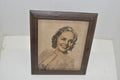 cool old alice faye picture with frame 10 inch by 11.5 inch