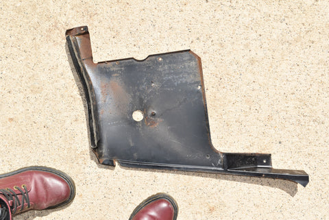1965 1966 1967 1968 Ford Mustang Convertible Interior Quarter Panel Black Left