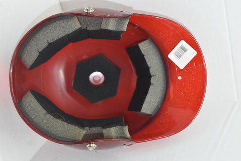 Rawlings Youth Baseball Helmet Red Clear Sparkle Glitter New Unused - Scuffs toys