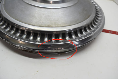 Old Hubcap 14" Chevrolet Ford GM Dodge Oldsmobile Rat Rod Single (1)