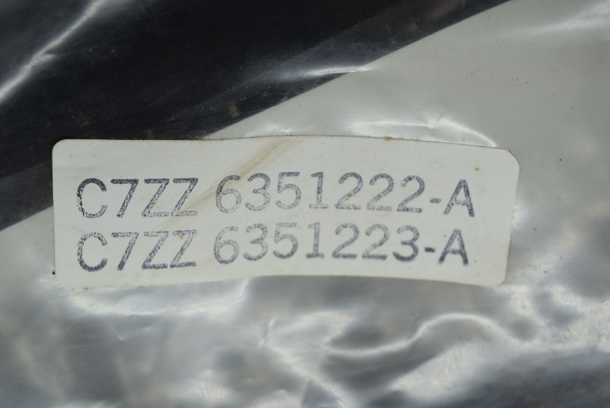 NOS 1967 67 Ford Mustang Roof Rail Seal Weather Stripping Pair Fastbac ...