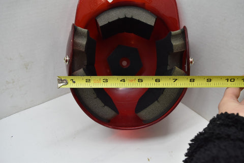 Rawlings Youth Baseball Helmet Red Clear Sparkle Glitter New Unused - Scuffs toys