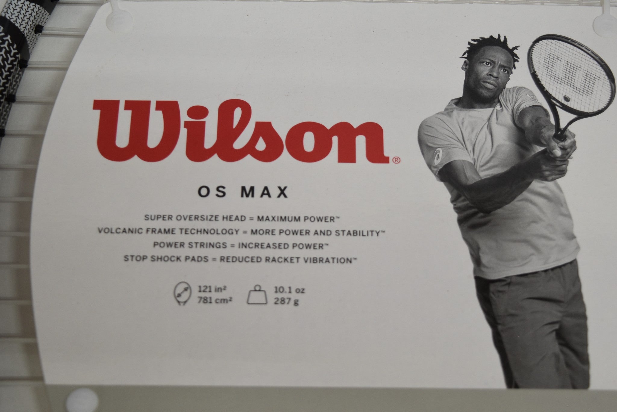 Wilson Tennis Racket WR019410U3 OS Max– FatMan's Garage, LLC