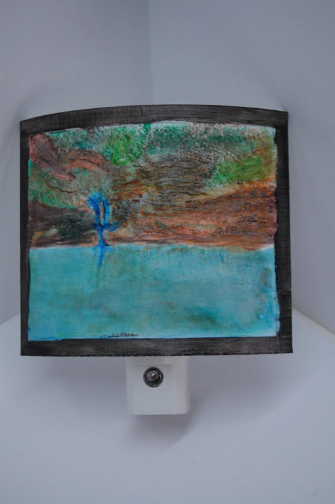 3D Printed Lithophane Night lighting Hand Painted LED Decor Photography