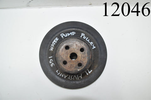 1971 1972 1973 Ford Mustang Cougar 302 351 Water Pump Pulley 71 72 73