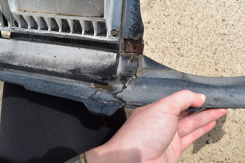 1970 70 Dodge Dart Swinger Grille Headlight Bezel MOPAR Broken Needs Repair