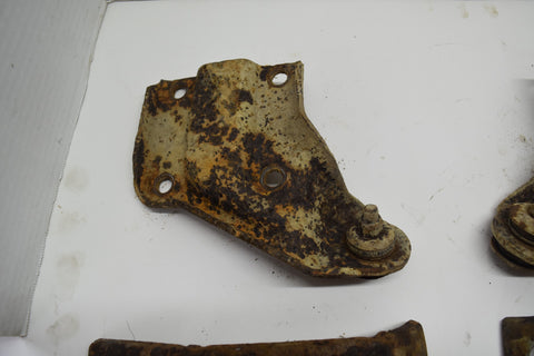 1958 1959 1960 Ford Thunderbird LH RH Driver Passenger Front Bumper Brackets