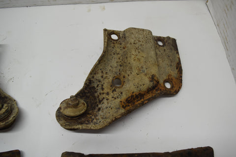 1958 1959 1960 Ford Thunderbird LH RH Driver Passenger Front Bumper Brackets