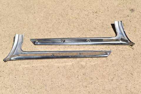1964 Ford Galaxie 500 Fastback Left Right Windshield Trim A Pillar Exterior 64