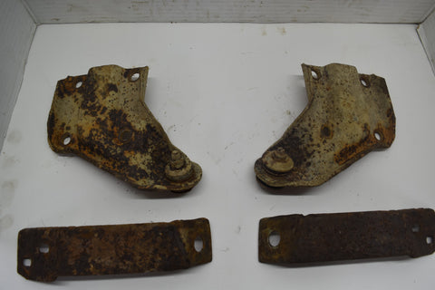 1958 1959 1960 Ford Thunderbird LH RH Driver Passenger Front Bumper Brackets