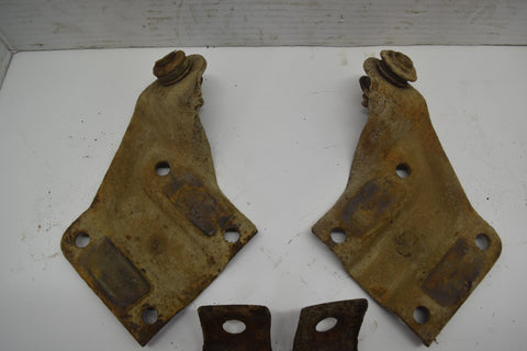 1958 1959 1960 Ford Thunderbird LH RH Driver Passenger Front Bumper Brackets