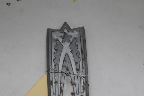 58 1958 Oldsmobile Rear Quarter Emblem 88 98 Original OEM 4722817