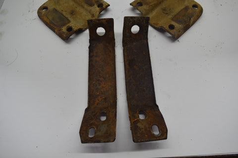 1958 1959 1960 Ford Thunderbird LH RH Driver Passenger Front Bumper Brackets