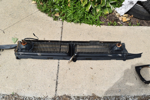 1970 70 Dodge Dart Swinger Grille Headlight Bezel MOPAR Broken Needs Repair