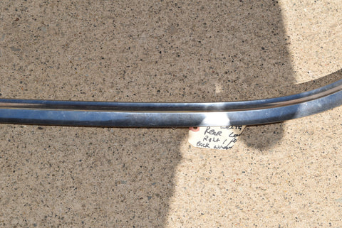 1958 58 Oldsmobile Super 88 back window trim passenger bottom RH Right side