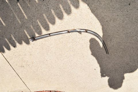 1958 58 Oldsmobile Super 88 back window trim passenger bottom RH Right side