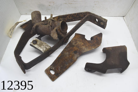 1958 1959 1960 Ford Thunderbird Rear Passenger Right Bumper Brackets 58 59 60