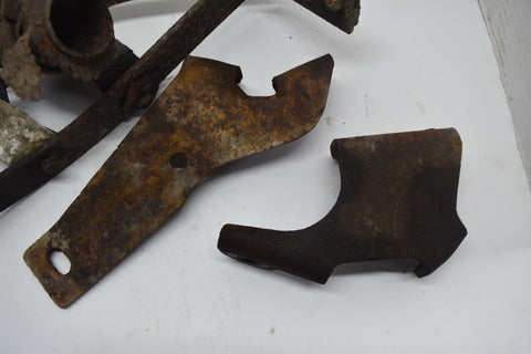 1958 1959 1960 Ford Thunderbird Rear Passenger Right Bumper Brackets 58 59 60