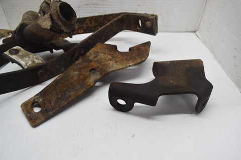 1958 1959 1960 Ford Thunderbird Rear Passenger Right Bumper Brackets 58 59 60