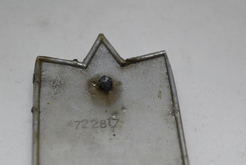 58 1958 Oldsmobile Rear Quarter Emblem 88 98 Original OEM 4722817