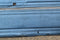 1969 Buick Skylark 2 Door Left Driver Door Panel LH Blue Trim Badge Armrest 69