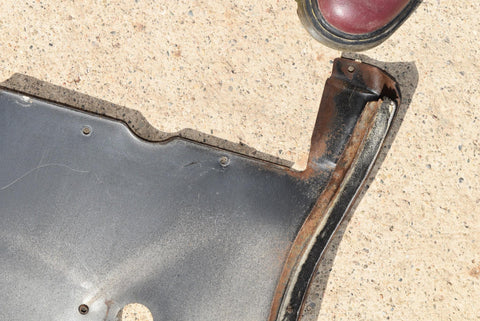 1965 1966 1967 1968 Ford Mustang Convertible Interior Quarter Panel Black Right