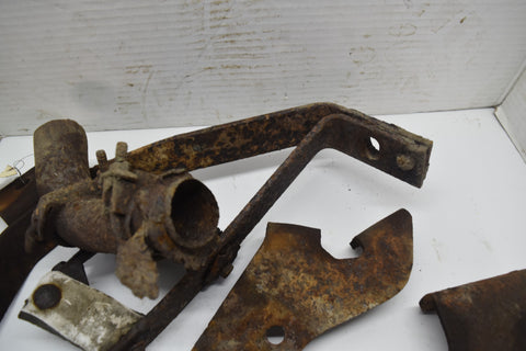 1958 1959 1960 Ford Thunderbird Rear Passenger Right Bumper Brackets 58 59 60