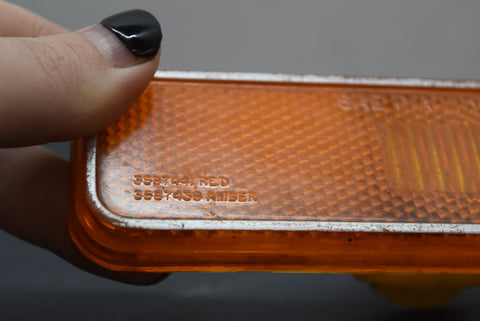 1972 1974 Dodge Dart Plymouth Front Fender Marker Light 72 73 74 MOPAR Charger