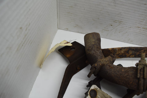 1958 1959 1960 Ford Thunderbird Rear Passenger Right Bumper Brackets 58 59 60