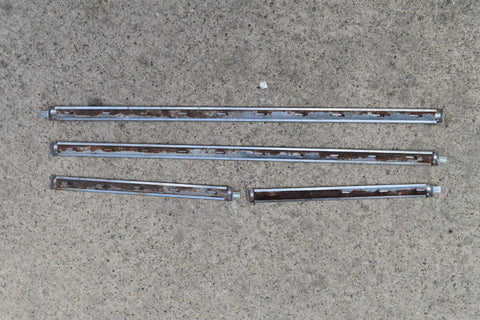 1964 Ford Galaxie XL Left Right Door Panel Trim Lower Interior Moulding 64