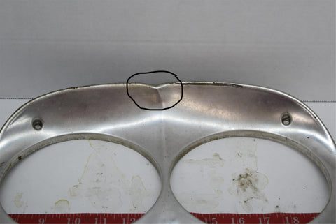 1958 Chevrolet Impala Headlight Bezel Trim Chevy 58 OEM Bel Air Biscayne Door