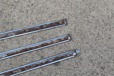 1964 Ford Galaxie XL Left Right Door Panel Trim Lower Interior Moulding 64