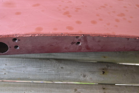 1946 1947 1948 Dodge D24 Custom Deluxe Rear Left Driver Door Shell 46 47 48 OEM