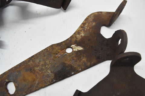 1958 1959 1960 Ford Thunderbird Rear Passenger Right Bumper Brackets 58 59 60