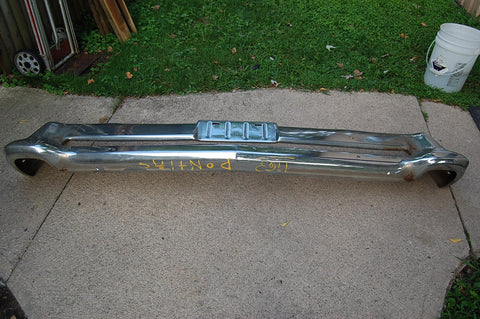 1963 63 Pontiac BONNEVILLE CATALINA GRAND PRIX Front Bumper Chrome
