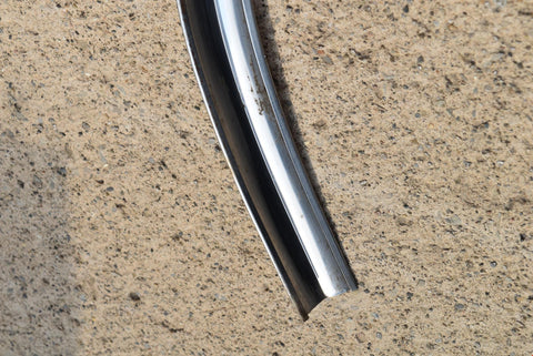 1958 Oldsmobile Super 88 Rear Windshield Trim Left Lower Driver 58 Olds Window