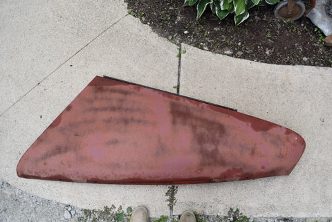 1946 1947 1948 Dodge Custom Deluxe Right Passenger Hood Half Panel 46 47 48 OEM