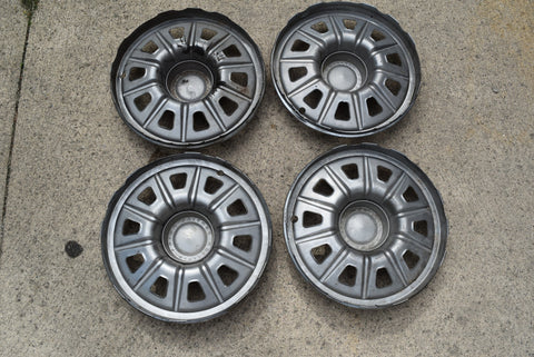 1965 65 1966 66 Pontiac GTO LeMans Tempest Deluce Wheelcovers 14" Hubcap Set