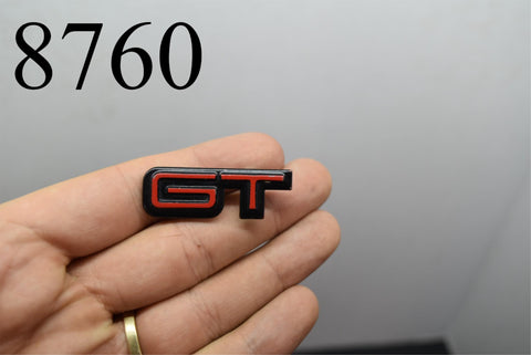 Gm Beretta 1990 1989 Gt Nameplate 10068354 metal USED Emblem Chevy