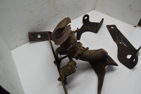 1958 1959 1960 Ford Thunderbird Rear Driver Left Bumper Brackets 58 59 60