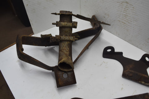 1958 1959 1960 Ford Thunderbird Rear Driver Left Bumper Brackets 58 59 60