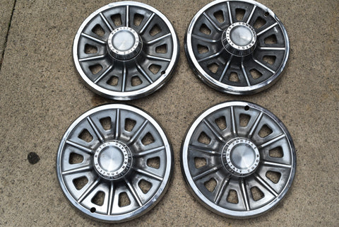 1965 65 1966 66 Pontiac GTO LeMans Tempest Deluce Wheelcovers 14" Hubcap Set