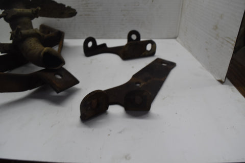 1958 1959 1960 Ford Thunderbird Rear Driver Left Bumper Brackets 58 59 60