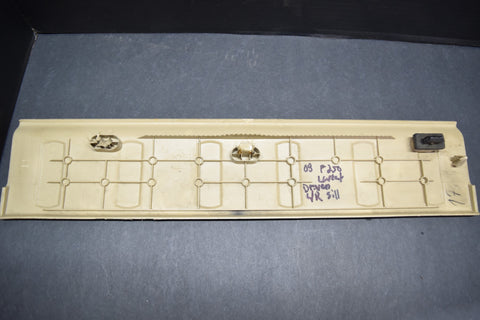 2009 FORD F250 F-250 REAR DOOR SILL SCUFF PLATE LEFT DRIVER 2008 - 2010